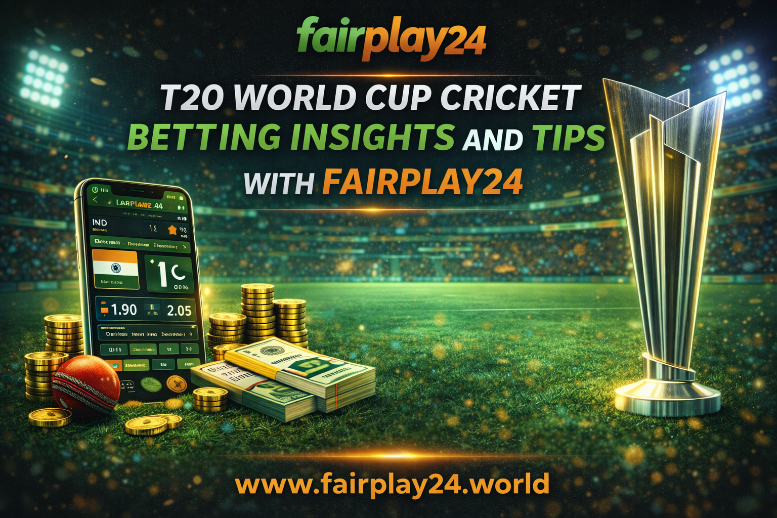 T20 World Cup Cricket Betting Insights and Tips with Fairplay24