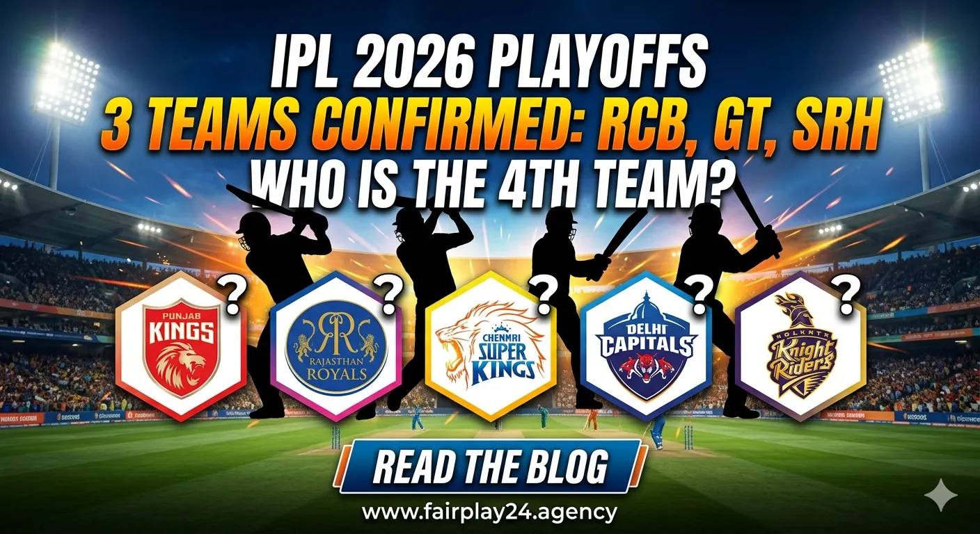 The Race for the Final Slot: Who Will Join RCB, GT, and SRH in the IPL 2026 Playoffs?