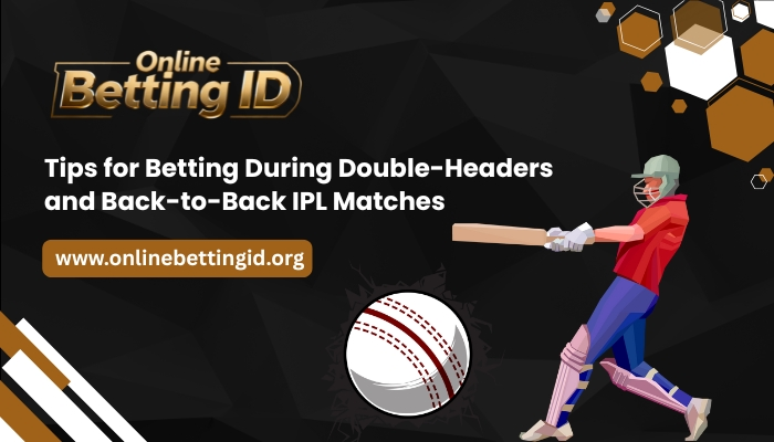 Tips for Betting During Double-Headers and Back-to-Back IPL Matches