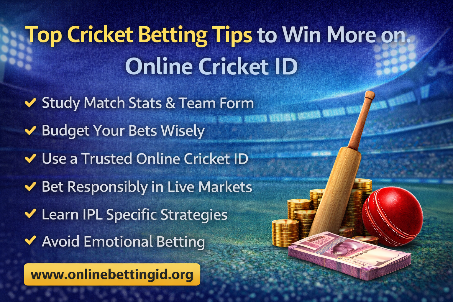 Top Cricket Betting Tips to Win More on Online Cricket ID