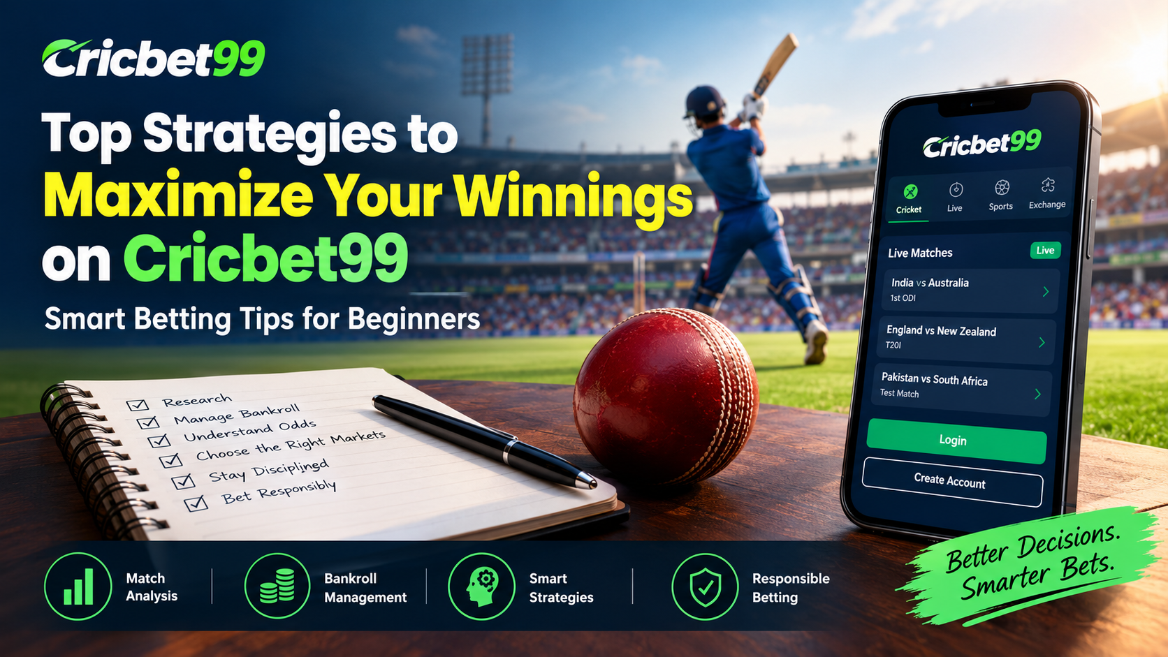 Top Strategies to Maximize Your Winnings on Cricbet99: Smart Betting Tips for Beginners