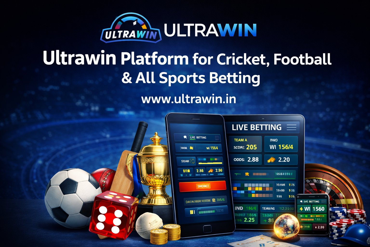 Ultrawin Platform for Cricket, Football & All Sports Betting