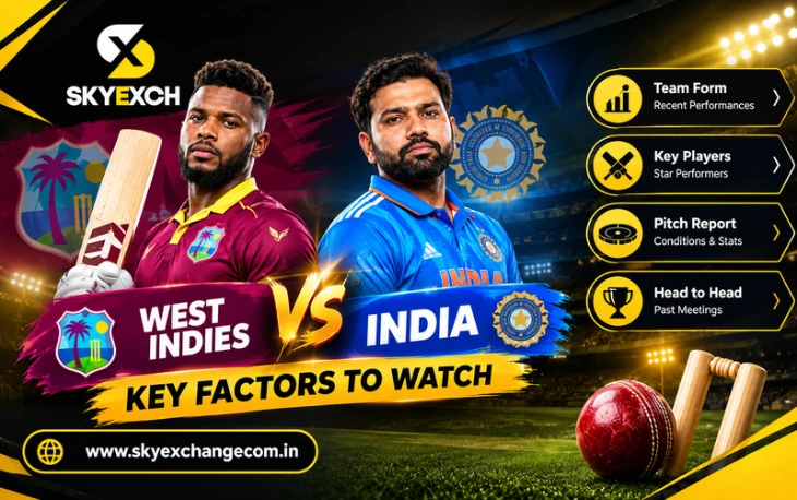 West Indies vs India: Key Factors to Watch on Sky Exchange