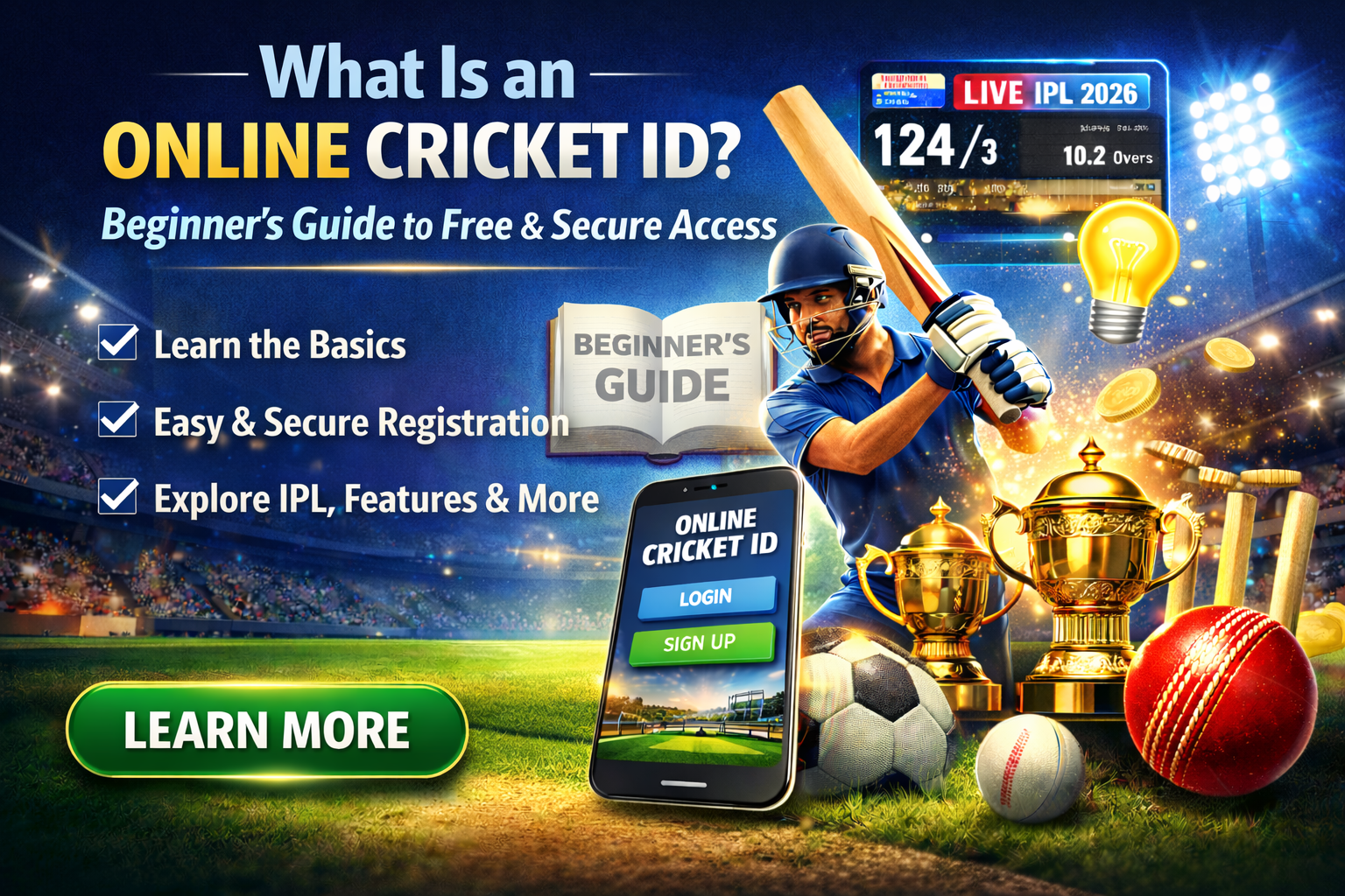 What Is an Online Cricket ID? A Complete Beginner’s Guide to Safe, Smart & Seamless Access