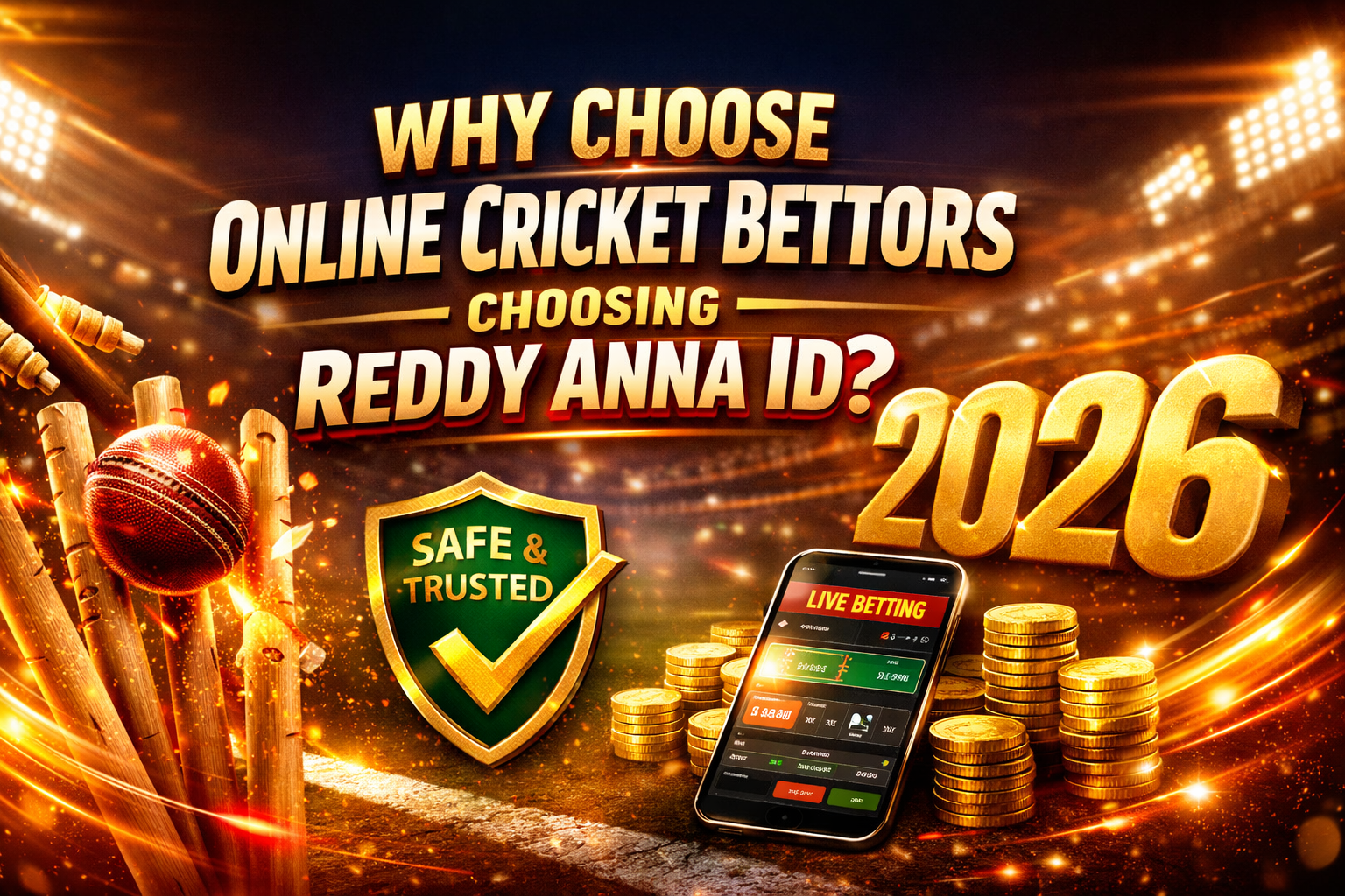 Why Choose Online Cricket Bettors Choosing Reddy Anna ID?