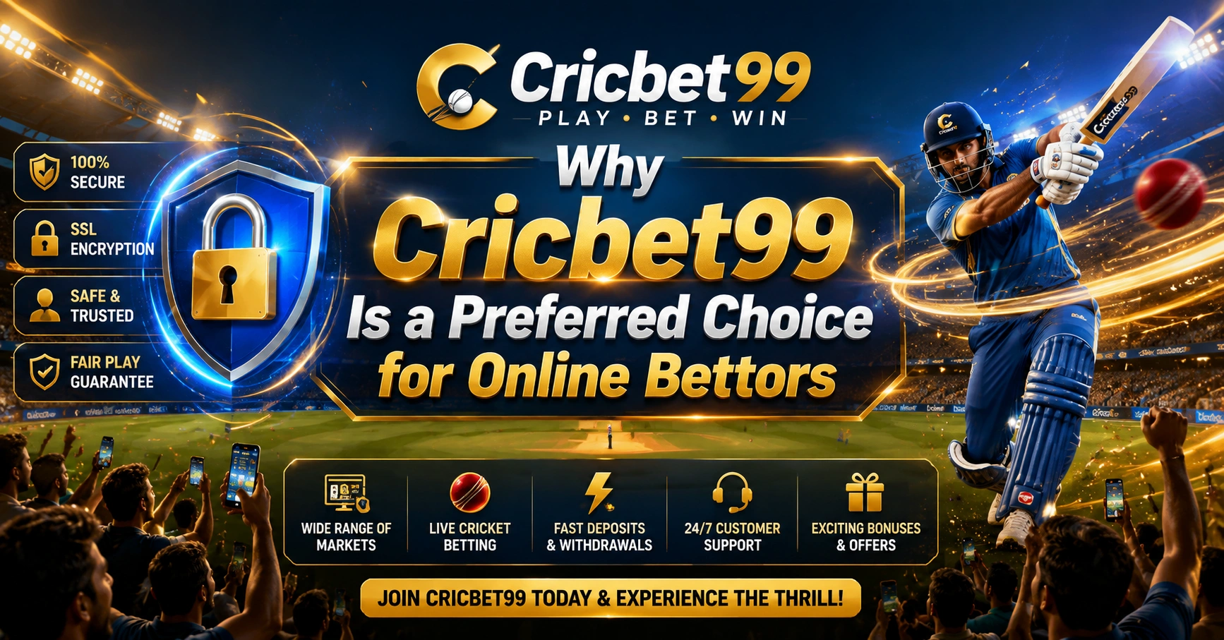 Why Cricbet99 Is a Preferred Choice for Online Bettors