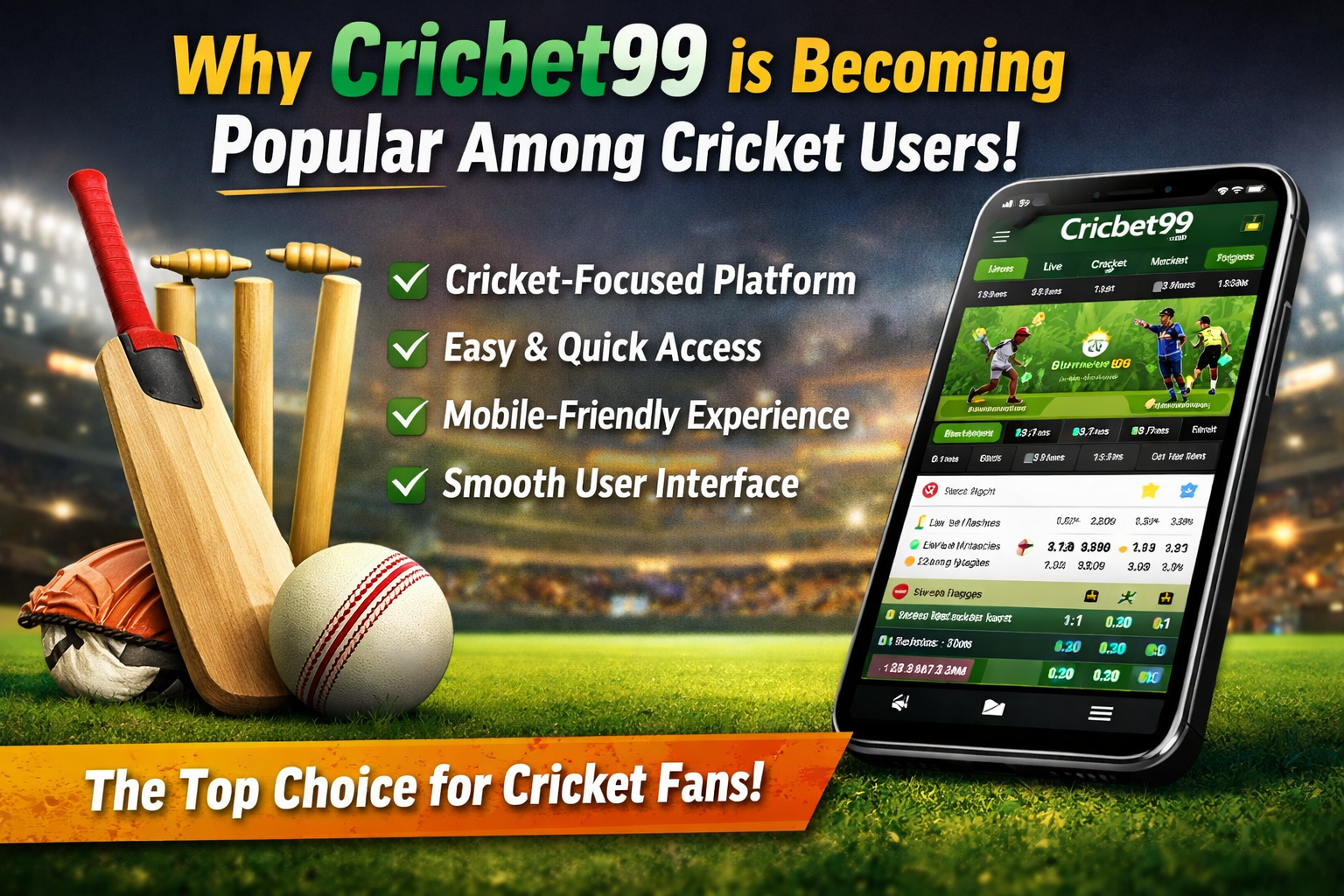 Why Cricbet99 Is Becoming Popular Among Cricket Users