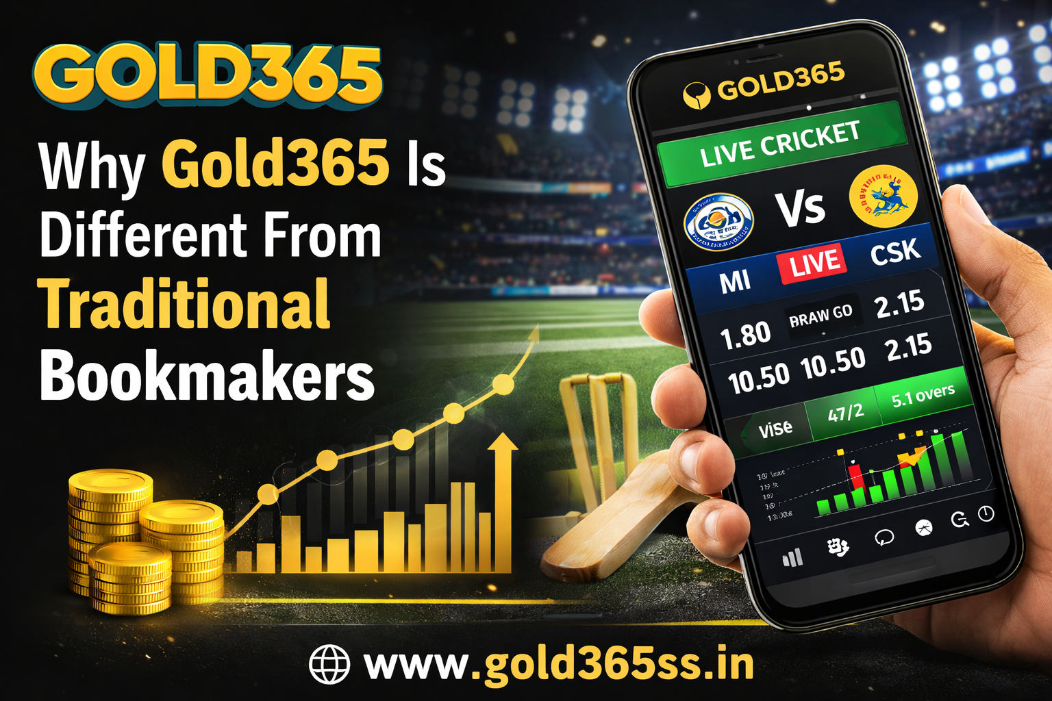 Why Gold365 Is Different From Traditional Bookmakers
