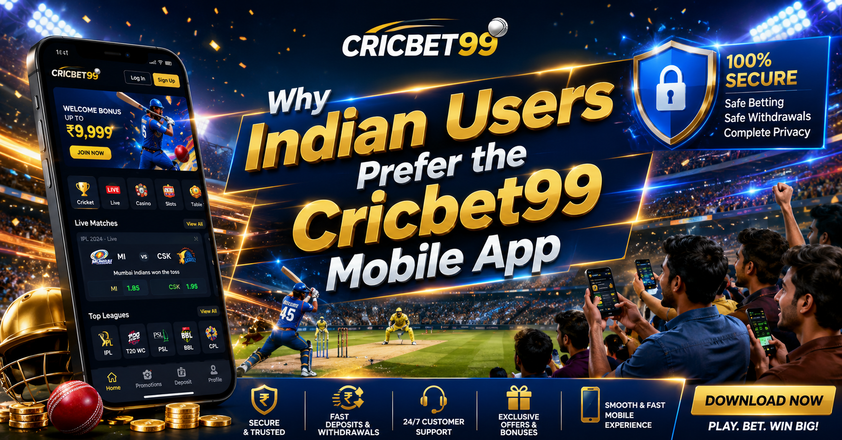 Why Indian Users Prefer the Cricbet99 Mobile App