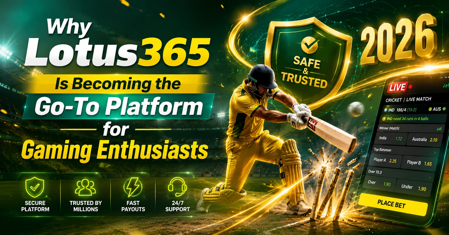 Why Lotus365 Is Becoming the Go-To Platform for Gaming Enthusiasts