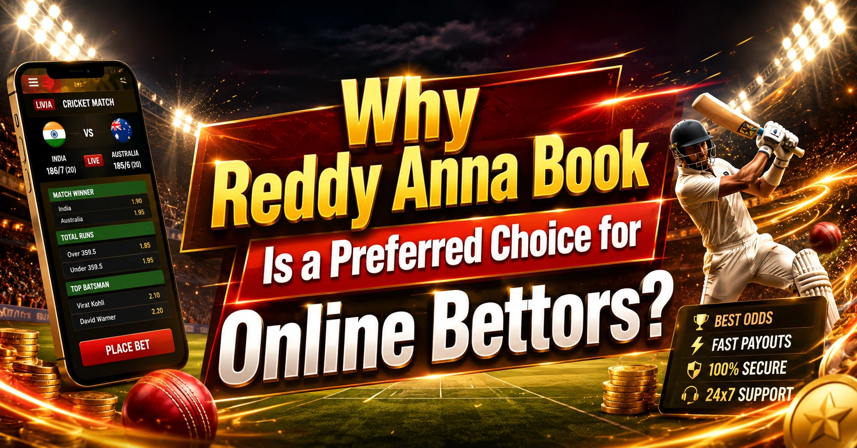 Why Reddy Anna Book Is a Preferred Choice for Online Bettors?
