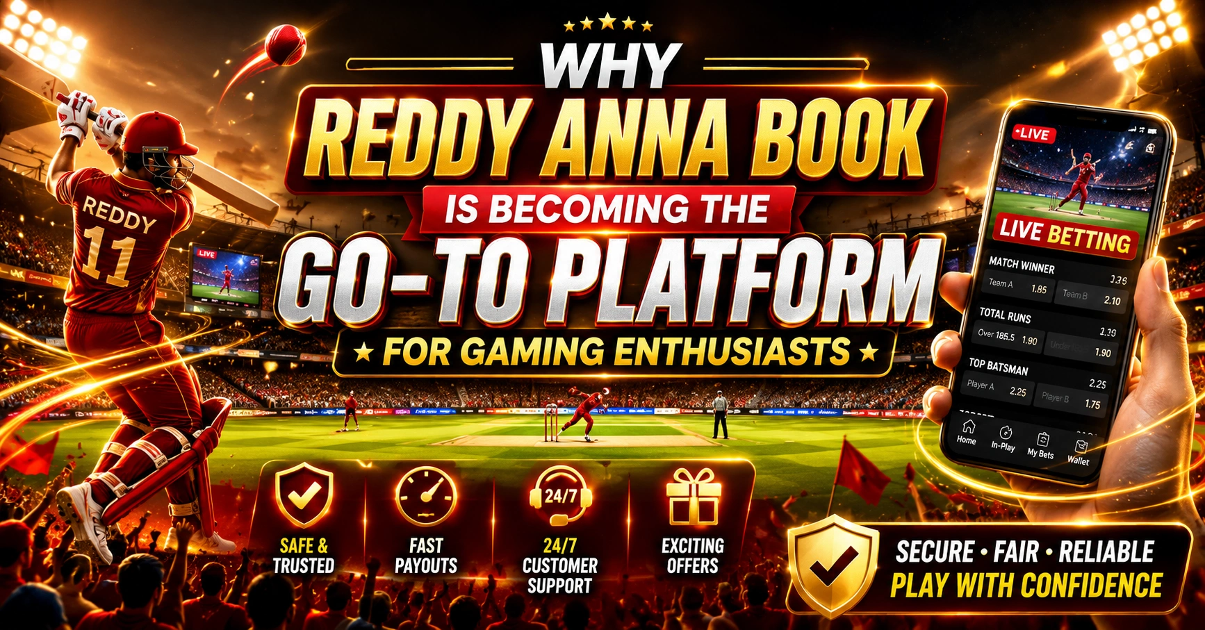 Why Reddy Anna Book Is Becoming the Go-To Platform for Gaming Enthusiasts?