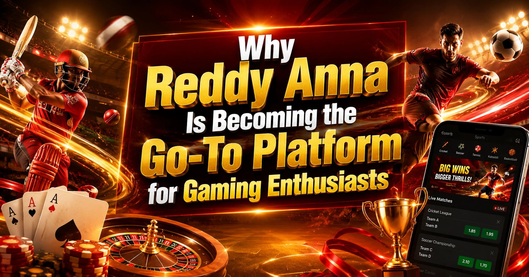 Why Reddy Anna Is Becoming the Go-To Platform for Gaming Enthusiasts