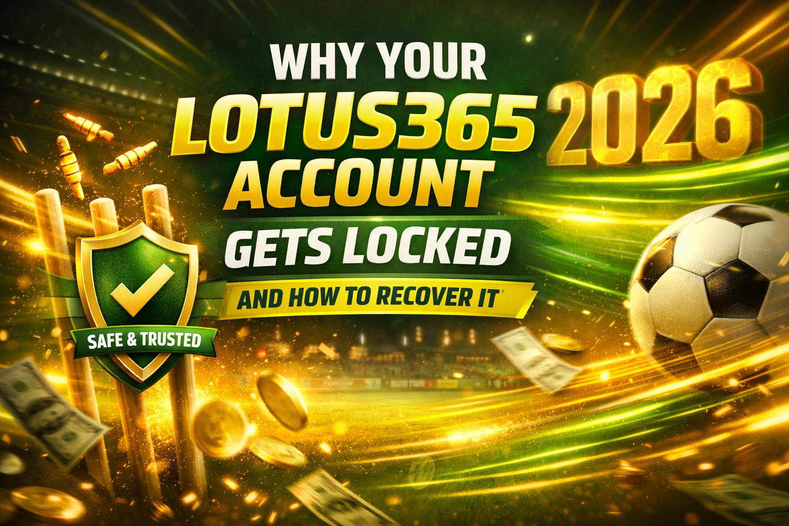 Why Your Lotus365 Account Gets Locked and How to Recover It